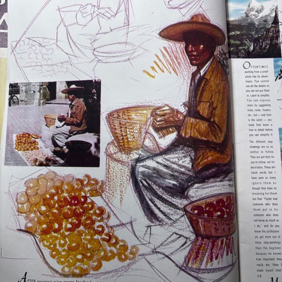 Mid-Century Walter T. Foster “How to Paint from Your Color Slides” — $1 Cover, L - Picture 7 of 7